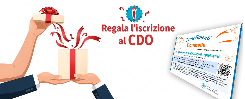 Regala iscrizione al CDO!